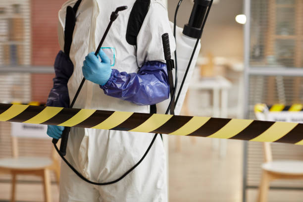 Professional Biohazard Cleanup technician working in McComb, OH
